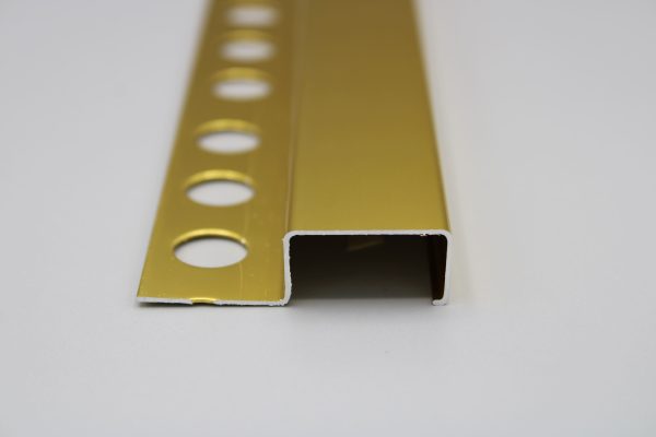 Nivel aluminio oro 20x10