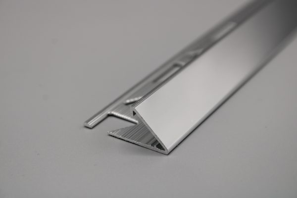 Oblicuo Aluminio Plata Brillo