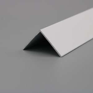 Angulo aluminio 25x25 blanco