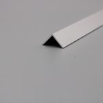 Ángulo Aluminio 12.5x12.5 Plata Mate