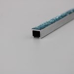 Decorado 10mm azul turquesa