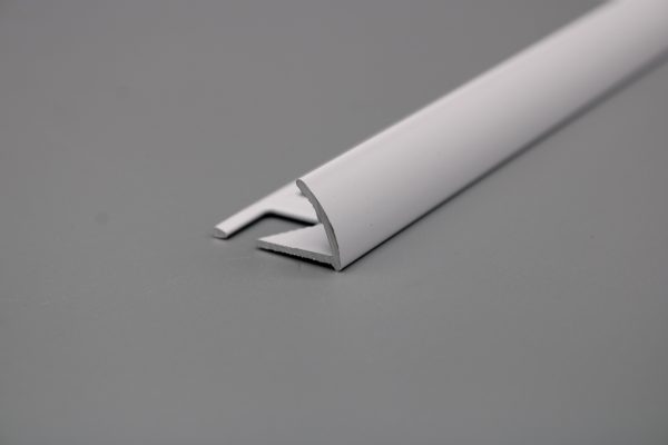 Guardacanto Aluminio 8.5mm Blanco