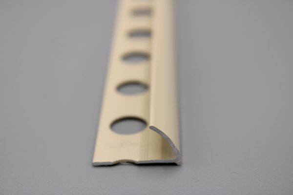 Guardacanto Aluminio 8.5mm Marfil