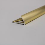 Guardacanto Aluminio 8.5mm Oro Brillo