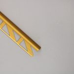 Guardacanto Aluminio Oro Mate