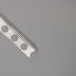 Guardacanto Aluminio Plata Lija