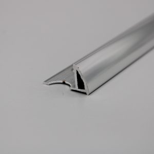 Guardacanto Cerrado 11mm Aluminio Plata Mate