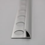 Guardacanto Cerrado 11mm Aluminio Plata Mate