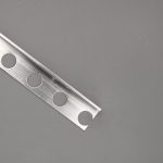 Guardacanto Plano 10.5mm Plata Brillo