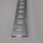 Guardacanto Plano 20mm Aluminio Plata Brillo