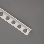 Guardacanto Plano 20mm Aluminio Plata Mate