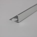 Guardacanto Plano 10.5 Aluminio Plata Brillo