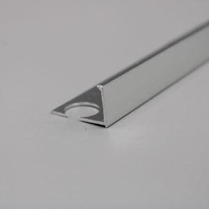 Guardacanto Plano 10.5 Aluminio Plata Brillo