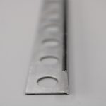 Guardacanto Plano Aluminio 10.5mm Plata Brillo