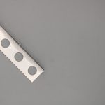 Guardacanto Plano Aluminio Antracita