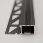 Peldaño Aluminio Interior Negro