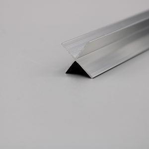 Perfil Cruz Aluminio Brillo