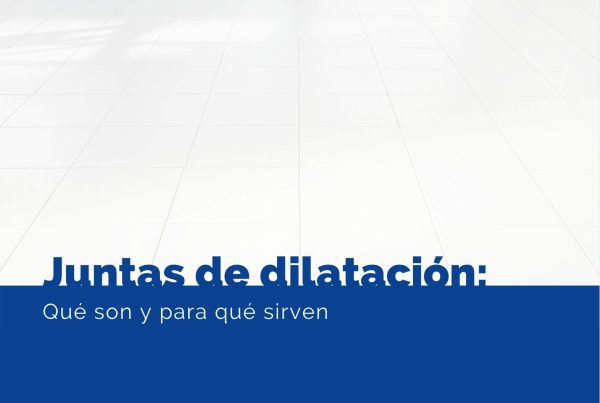 Juntas de dilatación que son