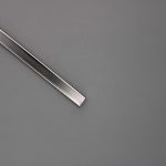 Listelo "U" 10mm Acero Brillo