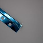 Nivel 12x12mm Acero Azul