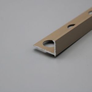 Guardacanto Plano Aluminio 12 mm Arena Beige